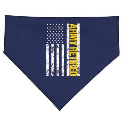 Army Retired Gift Military U.S. Army Retirement USA-Made Doggie Bandana