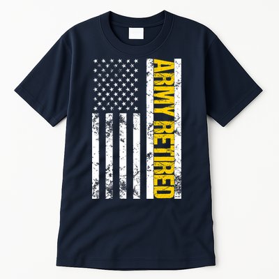 Army Retired Gift Military U.S. Army Retirement Tall T-Shirt