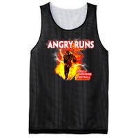 Angry Runs Good Morning Football Mesh Reversible Basketball Jersey Tank