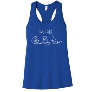 Aw Rats Gift Cute Rat Trio Gift Women's Racerback Tank