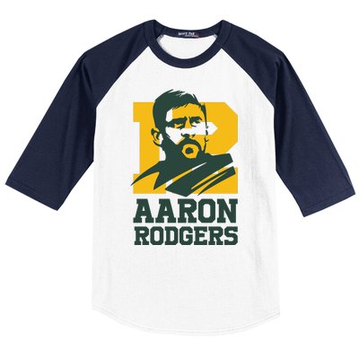 Aaron Rodgers Green Bay Baseball Sleeve Shirt