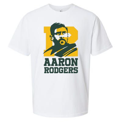 Aaron Rodgers Green Bay Sueded Cloud Jersey T-Shirt