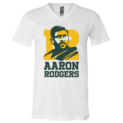 Aaron Rodgers Green Bay V-Neck T-Shirt