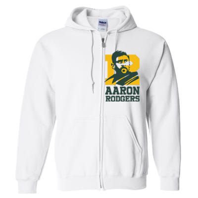 Aaron Rodgers Green Bay Full Zip Hoodie