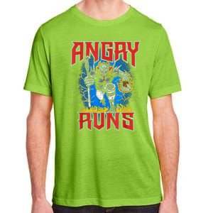 Angry Runs Good Morning Adult ChromaSoft Performance T-Shirt