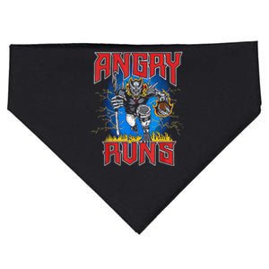 Angry Runs Good Morning USA-Made Doggie Bandana