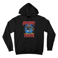 Angry Runs Good Morning Hoodie