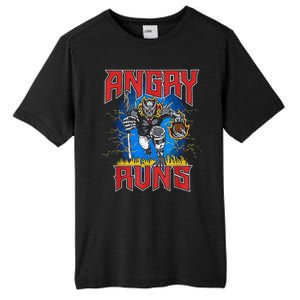 Angry Runs Good Morning Tall Fusion ChromaSoft Performance T-Shirt