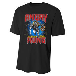 Angry Runs Good Morning Performance Sprint T-Shirt