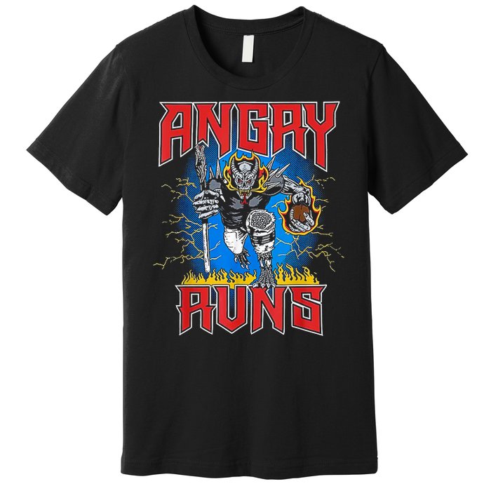 Angry Runs Good Morning Premium T-Shirt