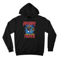 Angry Runs Good Morning Tall Hoodie