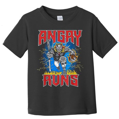 Angry Runs Good Morning Toddler T-Shirt