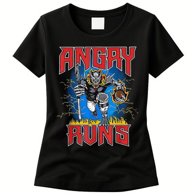 Angry Runs Good Morning Womens T-Shirt
