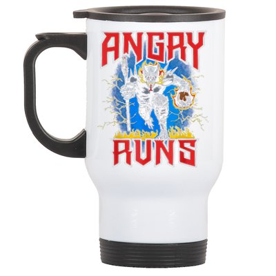 Angry Runs Good Morning Stainless Steel Travel Mug