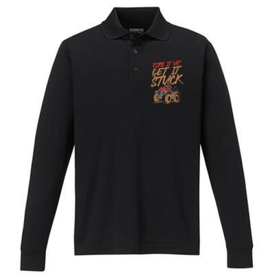 Atv Rider Gifts Four Wheeler Accessories Performance Long Sleeve Polo