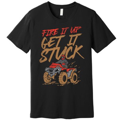 Atv Rider Gifts Four Wheeler Accessories Premium T-Shirt