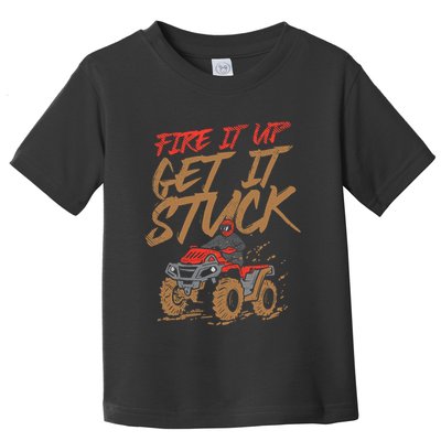 Atv Rider Gifts Four Wheeler Accessories Toddler T-Shirt
