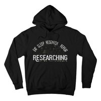 Academics Researcher Gift Eat Sleep Research Repeat Hoodie