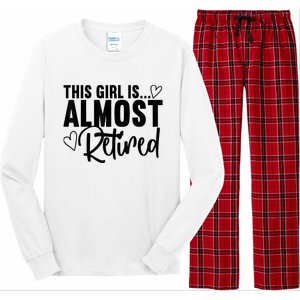 Almost Retired Gifts For Wo Retiring Soon Retirement Long Sleeve Pajama Set