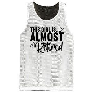 Almost Retired Gifts For Wo Retiring Soon Retirement Mesh Reversible Basketball Jersey Tank