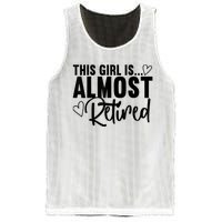 Almost Retired Gifts For Wo Retiring Soon Retirement Mesh Reversible Basketball Jersey Tank