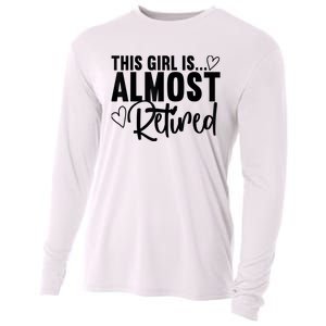 Almost Retired Gifts For Wo Retiring Soon Retirement Cooling Performance Long Sleeve Crew