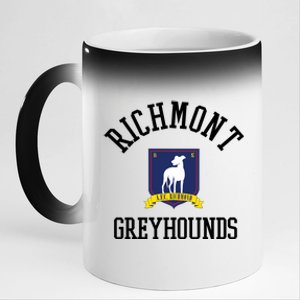 AFC Richmond Greyhounds 11oz Black Color Changing Mug