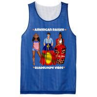 American Raised Guadeloupe Vibes Born In South America Dna Gift Mesh Reversible Basketball Jersey Tank