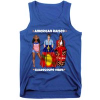 American Raised Guadeloupe Vibes Born In South America Dna Gift Tank Top