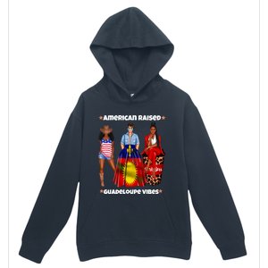 American Raised Guadeloupe Vibes Born In South America Dna Gift Urban Pullover Hoodie