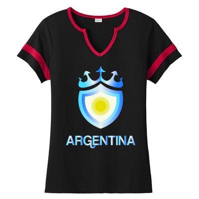 Argentina Ladies Halftime Notch Neck Tee