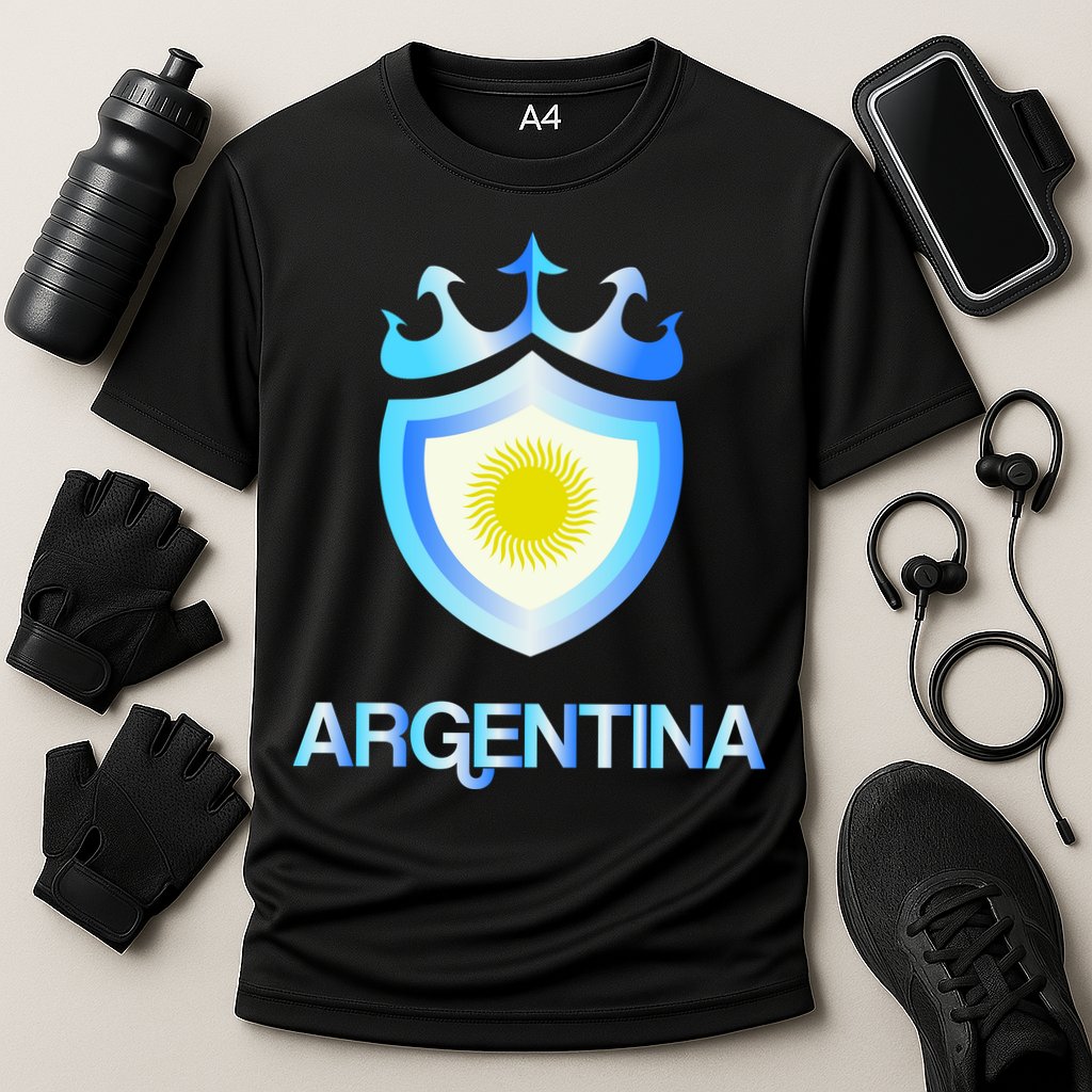 Argentina Cooling Performance Crew T-Shirt
