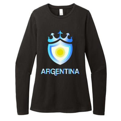 Argentina Womens CVC Long Sleeve Shirt