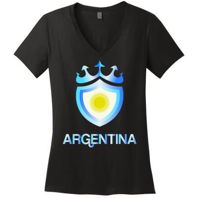 Argentina Women's V-Neck T-Shirt