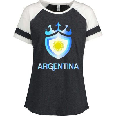 Argentina Enza Ladies Jersey Colorblock Tee