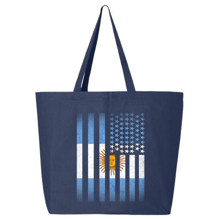 Argentina American Flag 25L Jumbo Tote