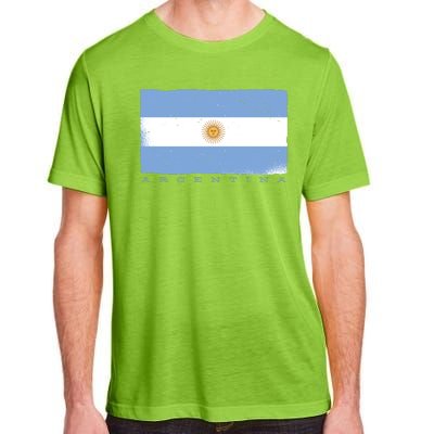 Argentina Flag Adult ChromaSoft Performance T-Shirt