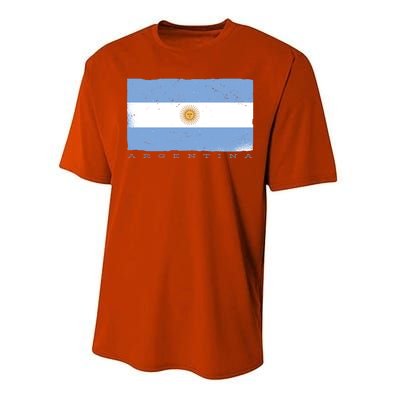 Argentina Flag Performance Sprint T-Shirt