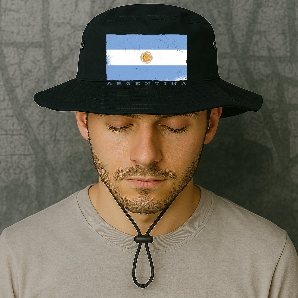 Argentina Flag Bucket Hat