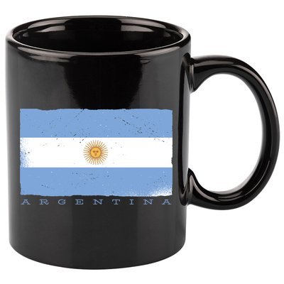 Argentina Flag 11oz C Handle Ceramic Mug