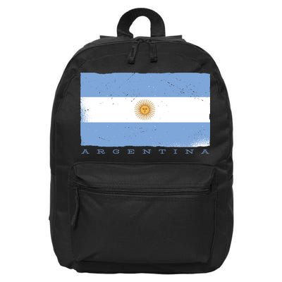 Argentina Flag 16 in Basic Backpack