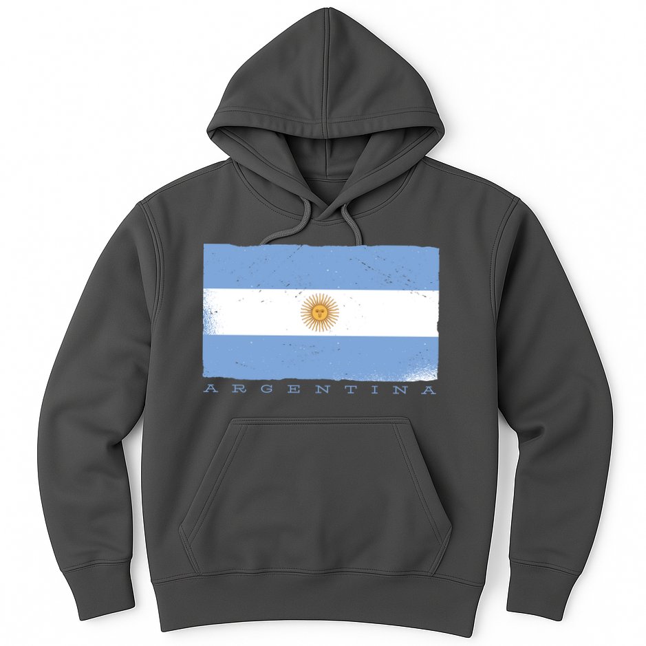 Argentina Flag Hoodie