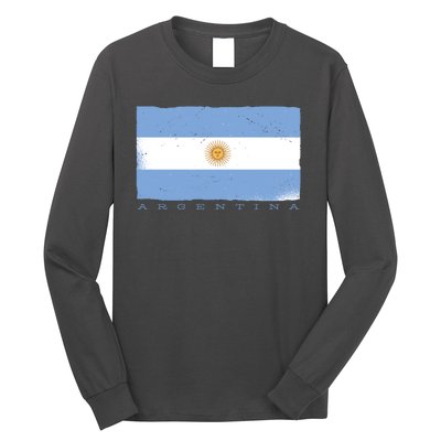 Argentina Flag Long Sleeve Shirt