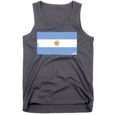 Argentina Flag Tank Top