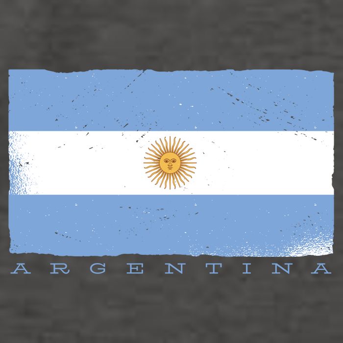Argentina Flag Vector Backpack