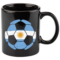 Argentina Flag Soccer Team Ball Futball 11oz C Handle Ceramic Mug