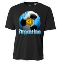 Argentina Soccer Logo Cooling Performance Crew T-Shirt