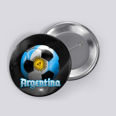Argentina Soccer Logo Button