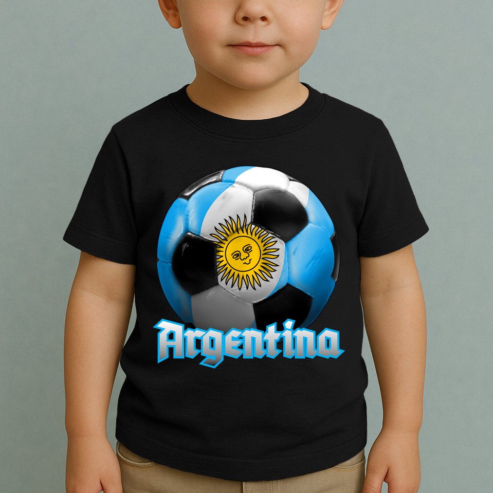 Argentina Soccer Logo Toddler T-Shirt