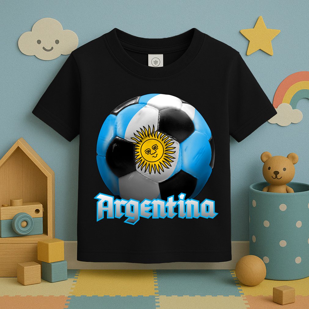 Argentina Soccer Logo Toddler T-Shirt